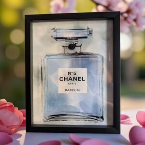 Fashion Framed Fashion  Art Print Blue (New)